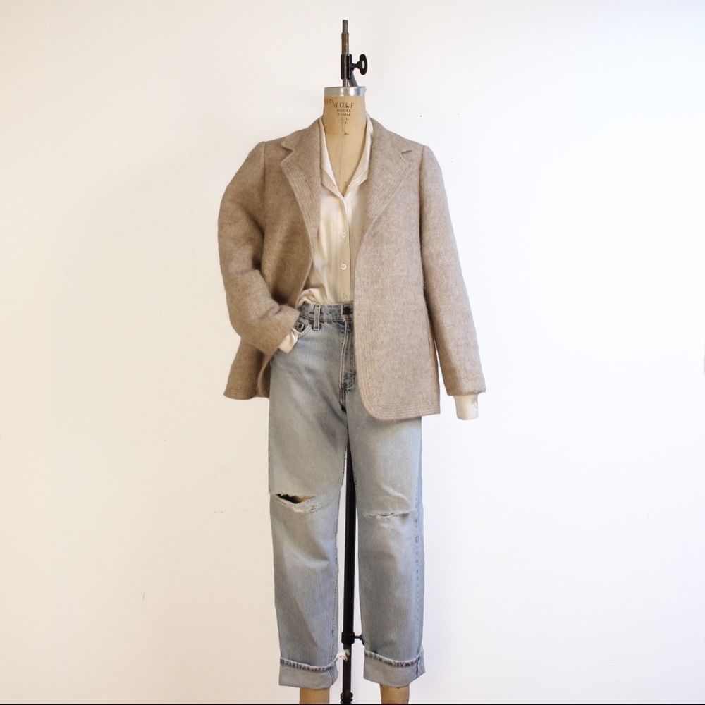 SOLD // 1970s mohair blazer | size small